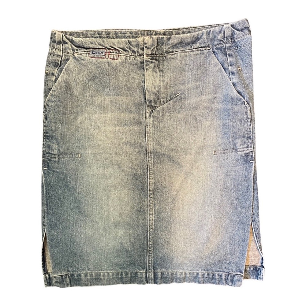 Vintage Diesel Brand Denim Skirt (29)